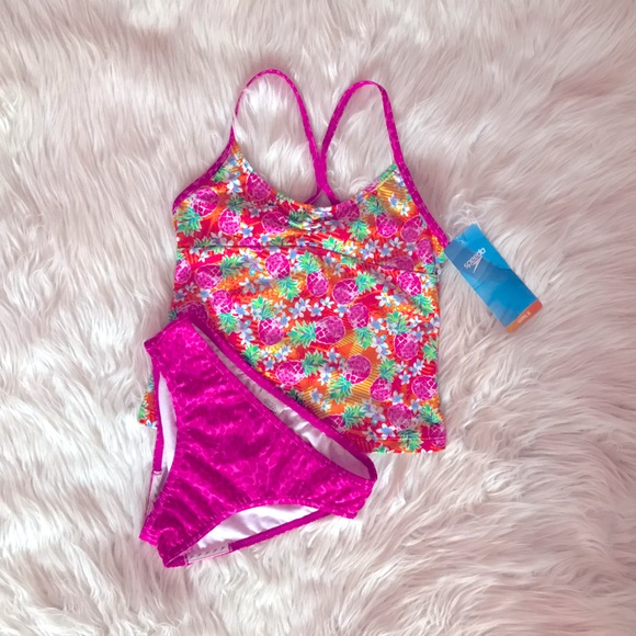Speedo Other - Speedo Girl’s Tankini Swimsuit NWT Size 14